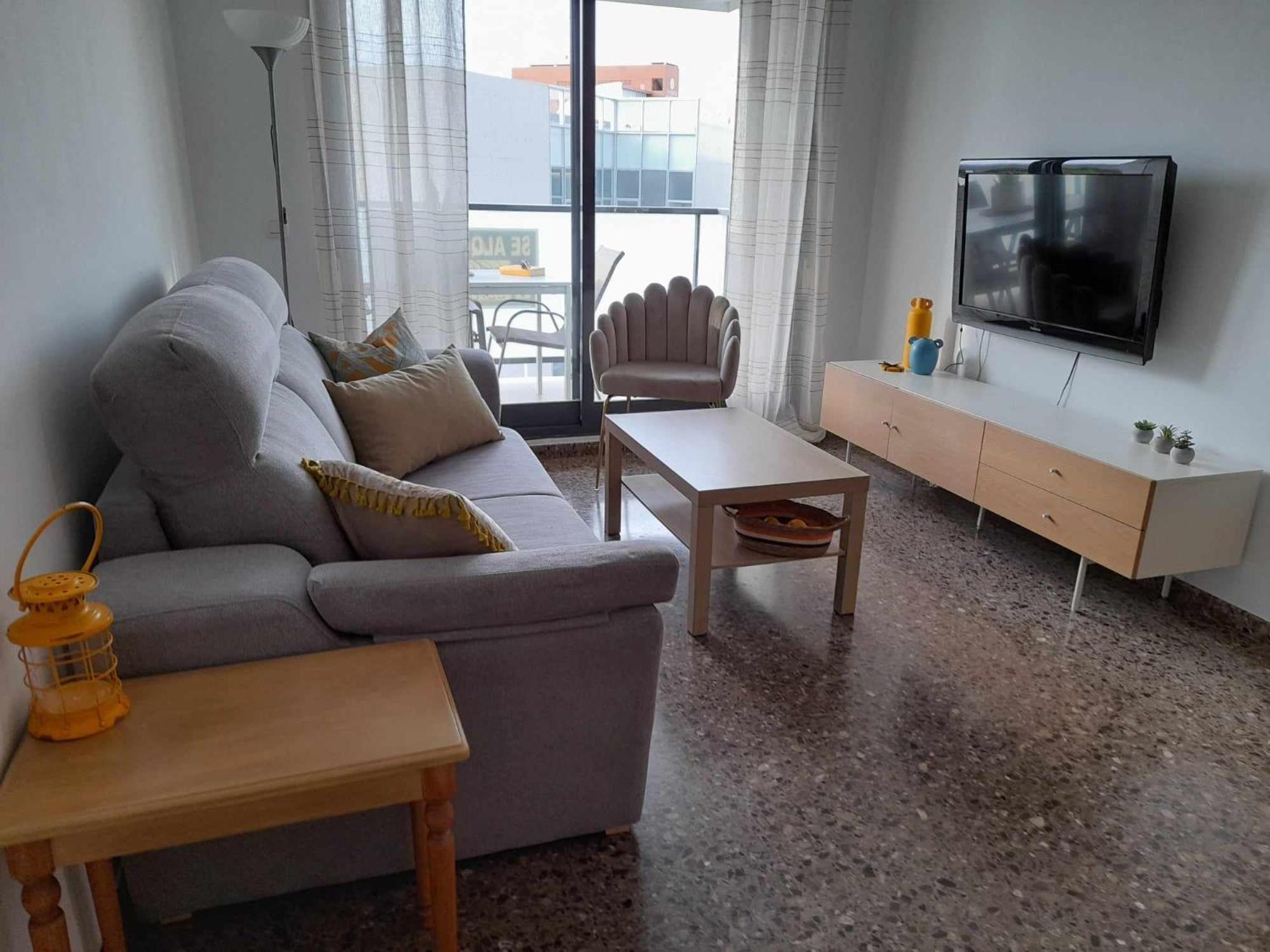 Apartament Ambar Gandia Playa-Grao Con Piscina Parking Ideal Para Familias Esterno foto