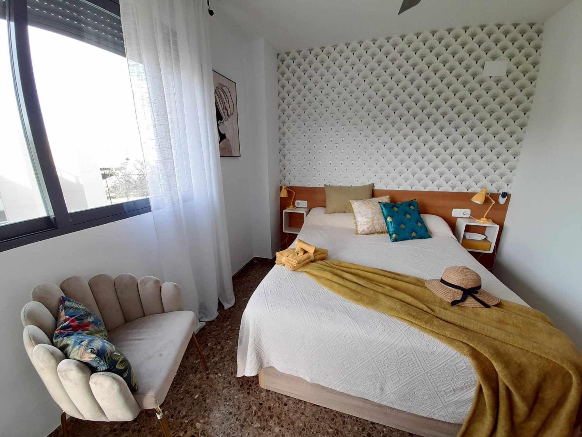 Apartament Ambar Gandia Playa-Grao Con Piscina Parking Ideal Para Familias Esterno foto