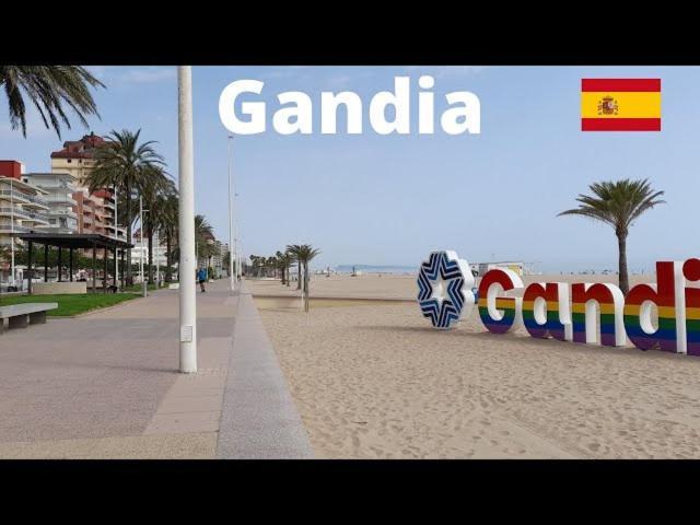 Apartament Ambar Gandia Playa-Grao Con Piscina Parking Ideal Para Familias Esterno foto