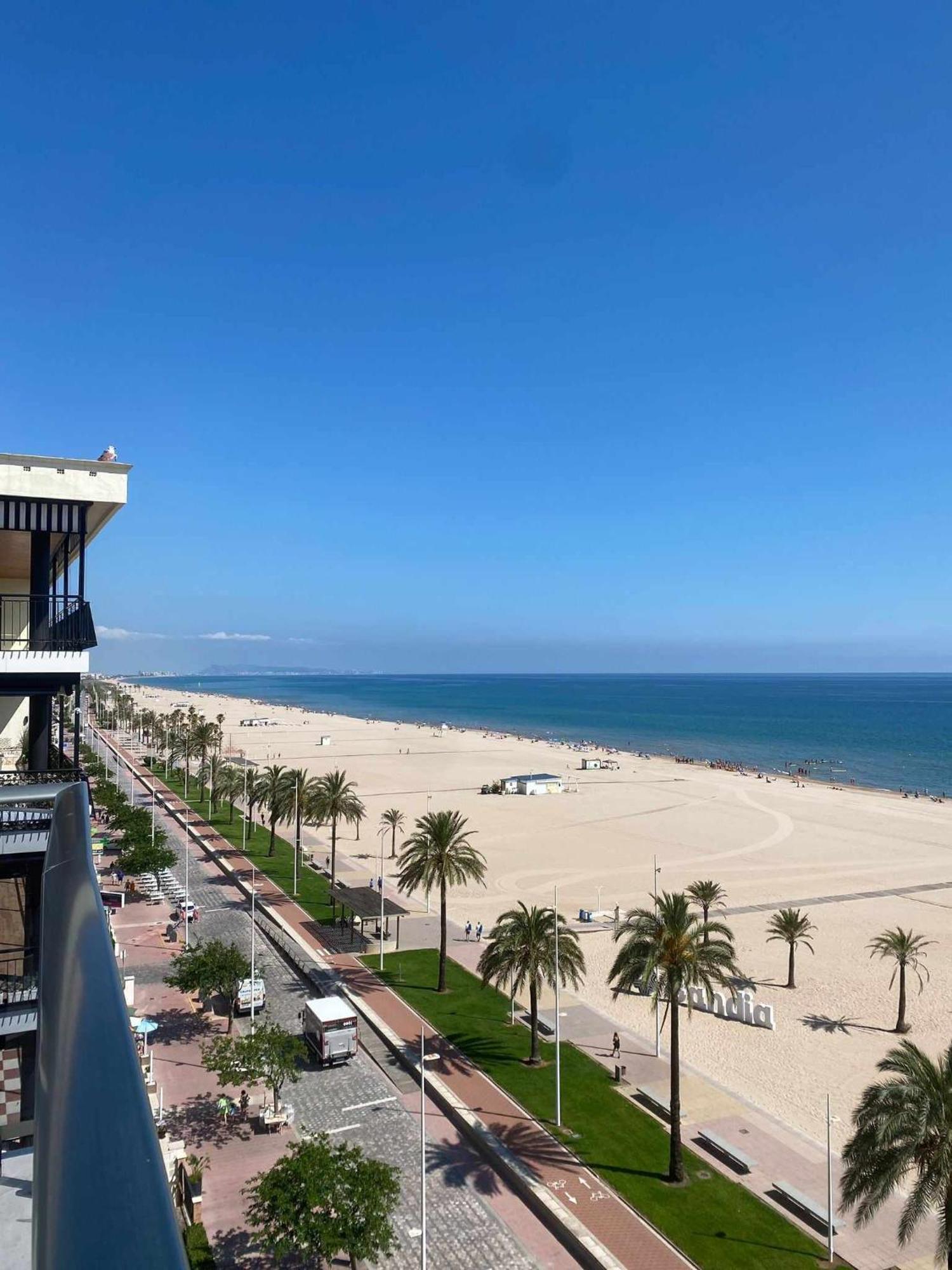 Apartament Ambar Gandia Playa-Grao Con Piscina Parking Ideal Para Familias Esterno foto